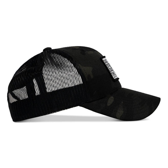 Dad In The Streets. Daddy In The Sheets. White Patch Snapback Hat - One Revolver Surfboards