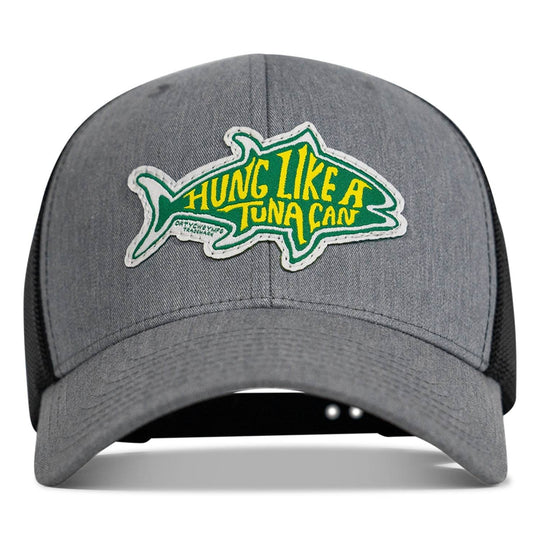 Hung Like A Tuna Can Snapback Hat - One Revolver Surfboards
