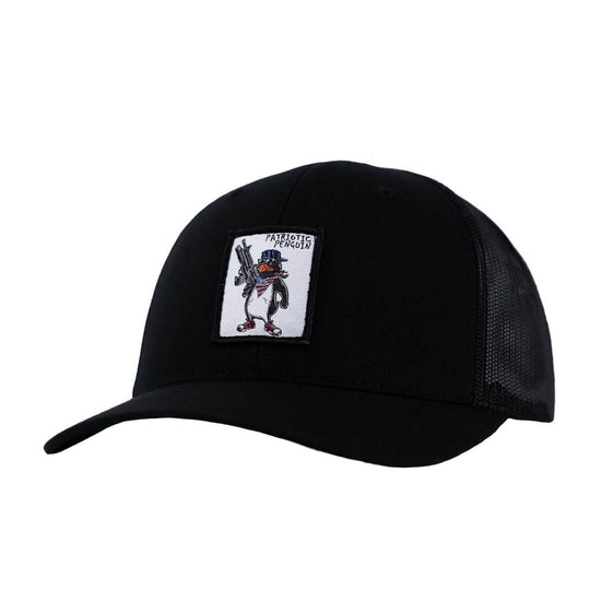 Patriotic Penguin Patch Snapback Hat - One Revolver Surfboards