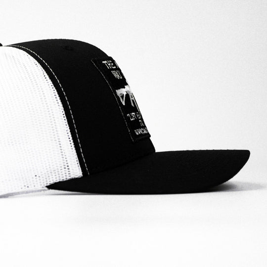 American Way Of Life 5.56 Black Patch Edition Mid-Profile Mesh Snapback - One Revolver Surfboards