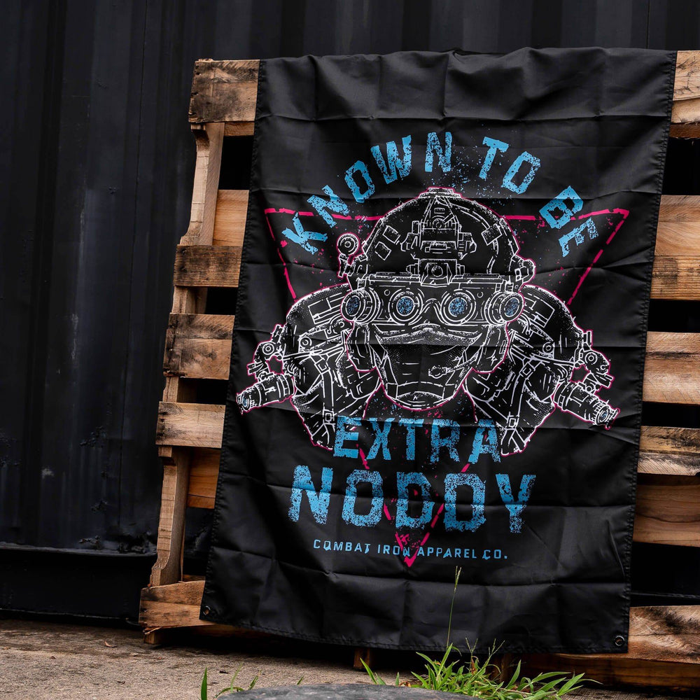 Known To Be Extra Noddy 3' X 4' Wall Flag - One Revolver Surfboards