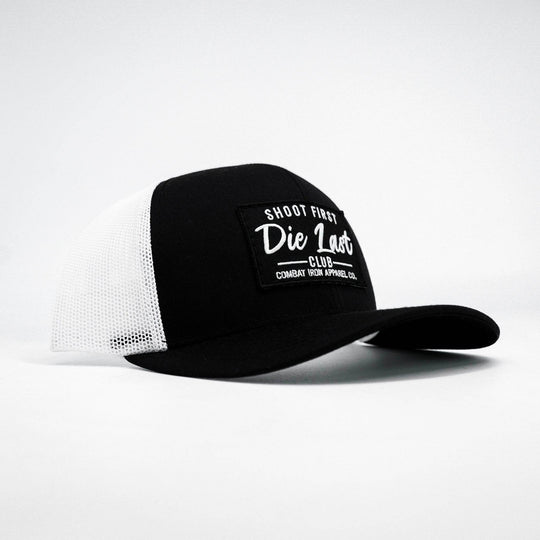 Shoot First. Die Last. Club Patch Snapback - One Revolver Surfboards