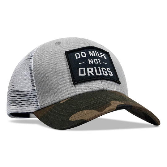 Do Milfs. Not Drugs. Patch Snapback HAT - One Revolver Surfboards
