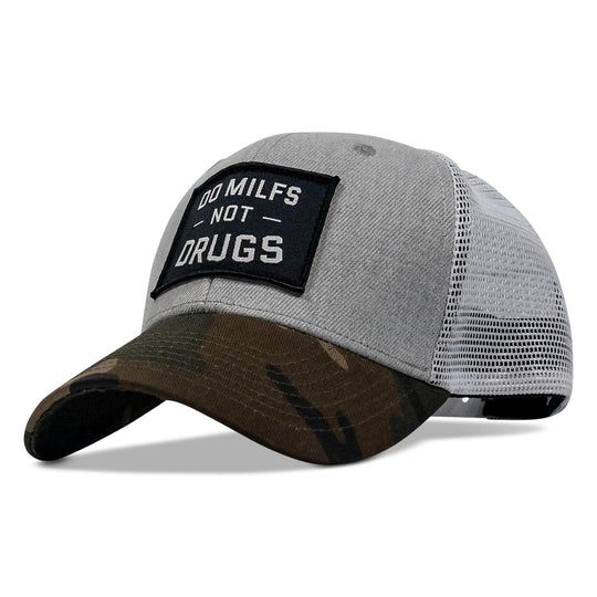 Do Milfs. Not Drugs. Patch Snapback HAT - One Revolver Surfboards