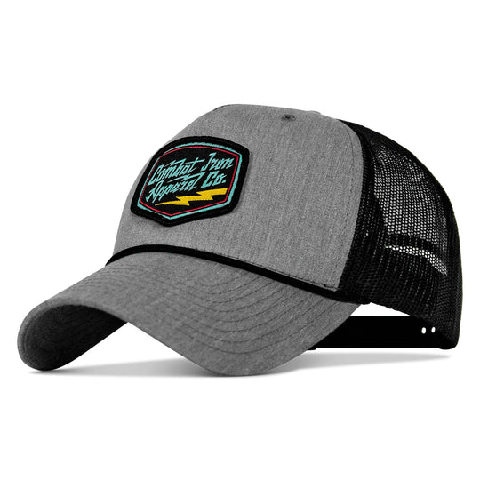 Retro Branded Combat Iron Patch Rope Snapback - One Revolver Surfboards
