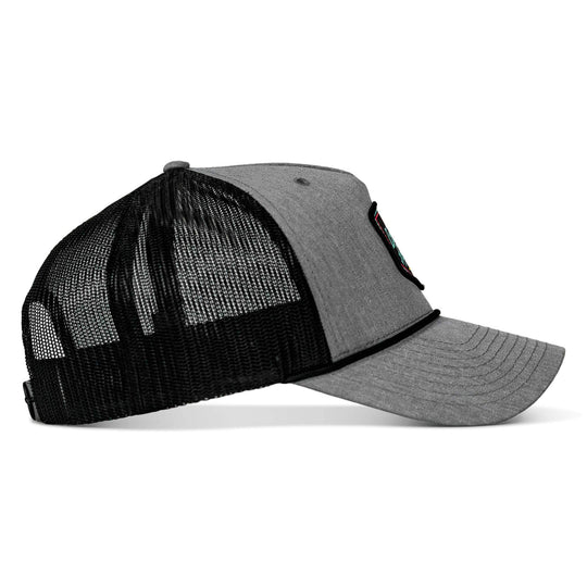 Retro Branded Combat Iron Patch Rope Snapback - One Revolver Surfboards
