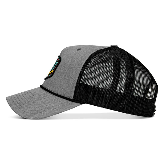 Retro Branded Combat Iron Patch Rope Snapback - One Revolver Surfboards