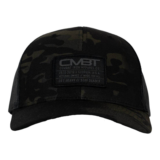 Branded CMBT Subdued Labeled Snapback Hat - One Revolver Surfboards