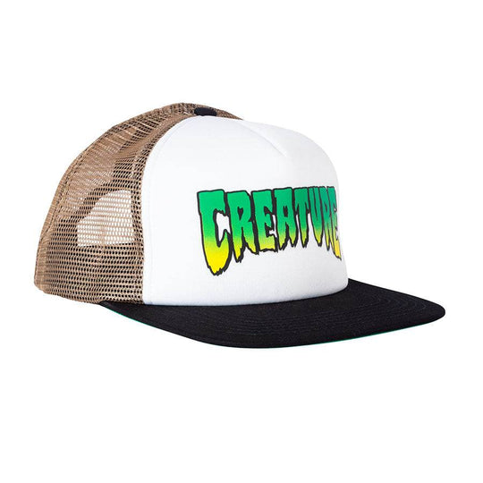 Creature Logo High Profile Mesh Trucker Hat - One Revolver Surfboards