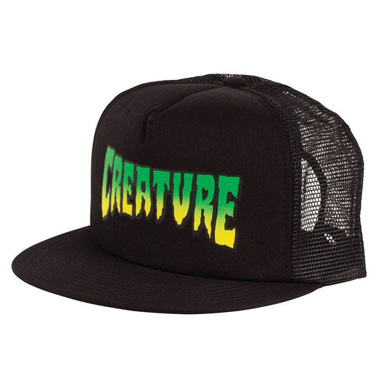 Creature Logo High Profile Mesh Trucker Hat - One Revolver Surfboards