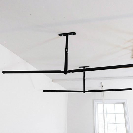 Hi-Port 2 Surfboard Adjustable Ceiling Storage Rack | Double | Holds 150 lbs - One Revolver Surfboards