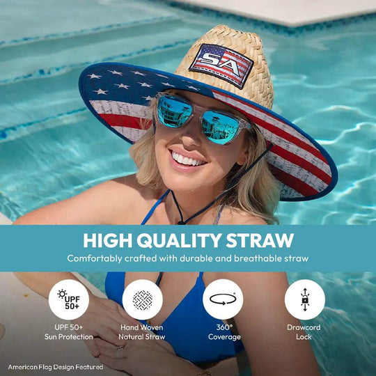 Classic Straw Hat - One Revolver Surfboards