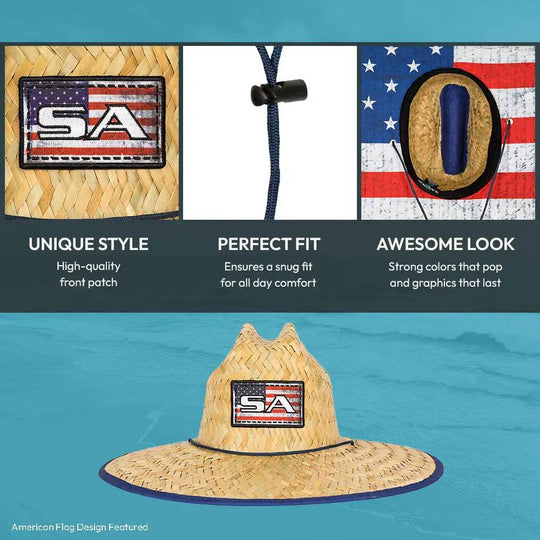 Classic Straw Hat - One Revolver Surfboards