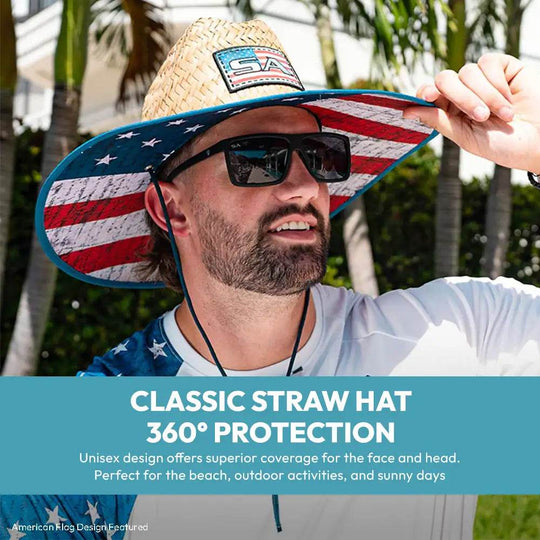 Classic Straw Hat - One Revolver Surfboards