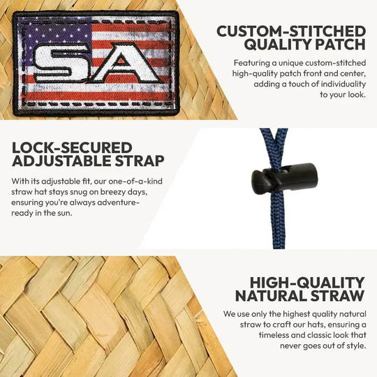 Classic Straw Hat - One Revolver Surfboards