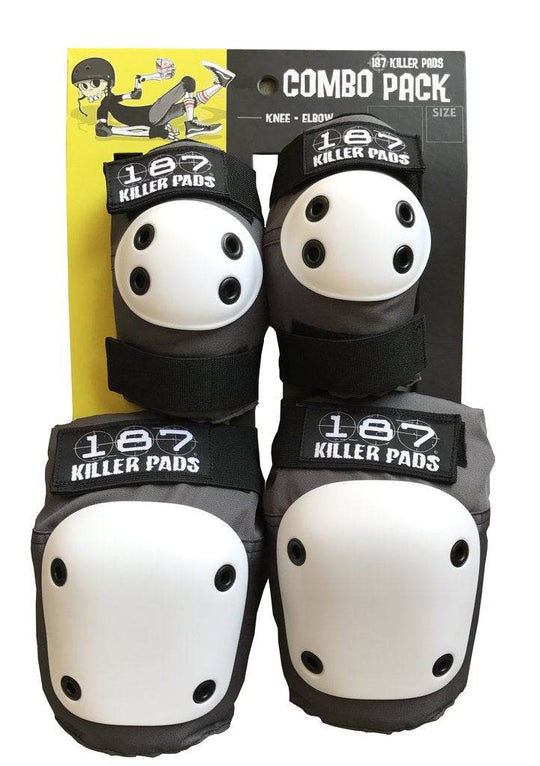 187 Killer Pads Combo Pack Pad Set Elbow Pads / Knee Pads - One Revolver Surfboards