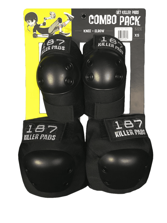 187 Killer Pads Combo Pack Pad Set Elbow Pads / Knee Pads - One Revolver Surfboards