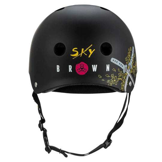 TRIPLE EIGHT THE CERTIFIED SWEATSAVER SKY BROWN SIGNATURE EDITION HELMET - One Revolver Surfboards