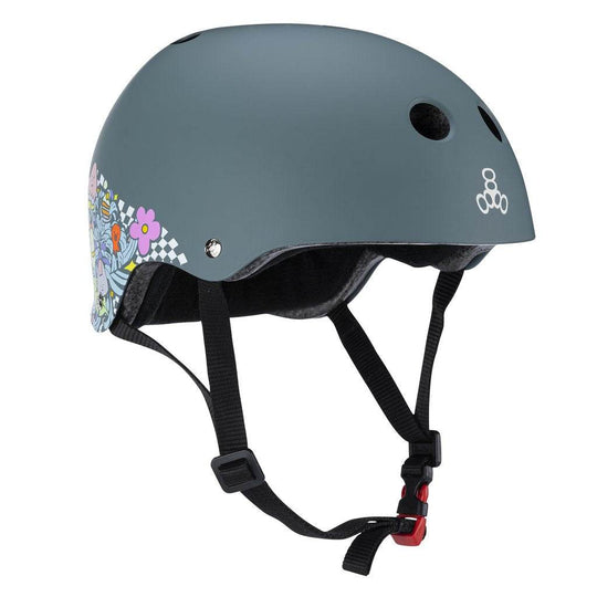 Triple Eight Lizzie Armanto Edition Certified Sweatsaver Skateboard Helmet - One Revolver Surfboards
