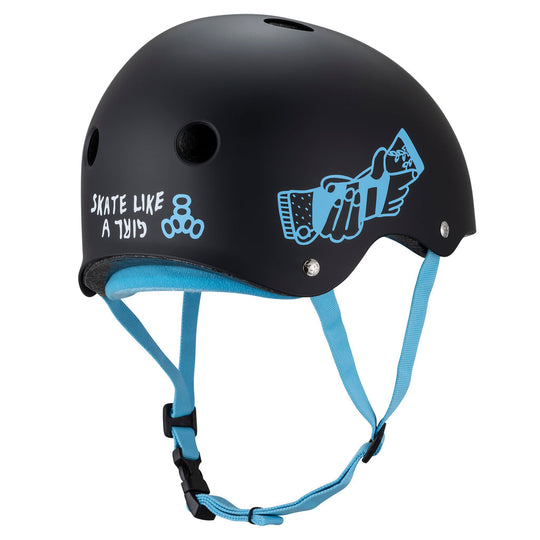 TRIPLE EIGHT THE CERTIFIED SWEATSAVER "SKATE LIKE A GIRL" HELMET