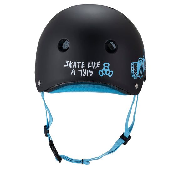 TRIPLE EIGHT THE CERTIFIED SWEATSAVER "SKATE LIKE A GIRL" HELMET