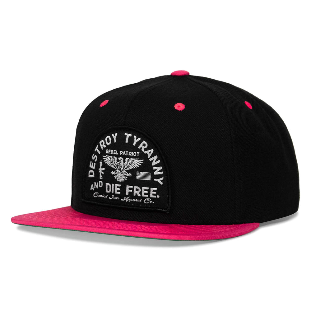 Destroy Tyranny FlatBill SnapBack Hat - One Revolver Surfboards