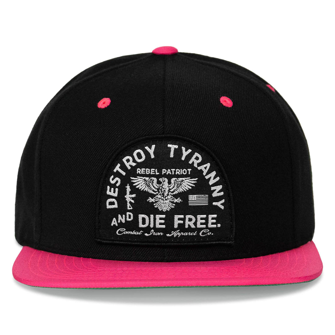Destroy Tyranny FlatBill SnapBack Hat - One Revolver Surfboards