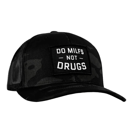Do Milfs. Not Drugs. Patch Snapback HAT - One Revolver Surfboards