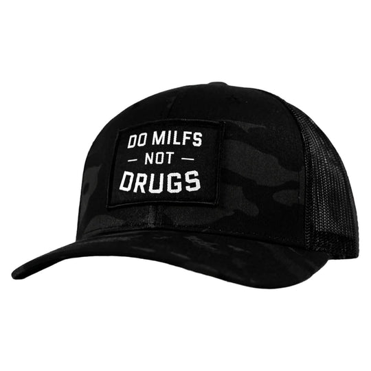 Do Milfs. Not Drugs. Patch Snapback HAT - One Revolver Surfboards