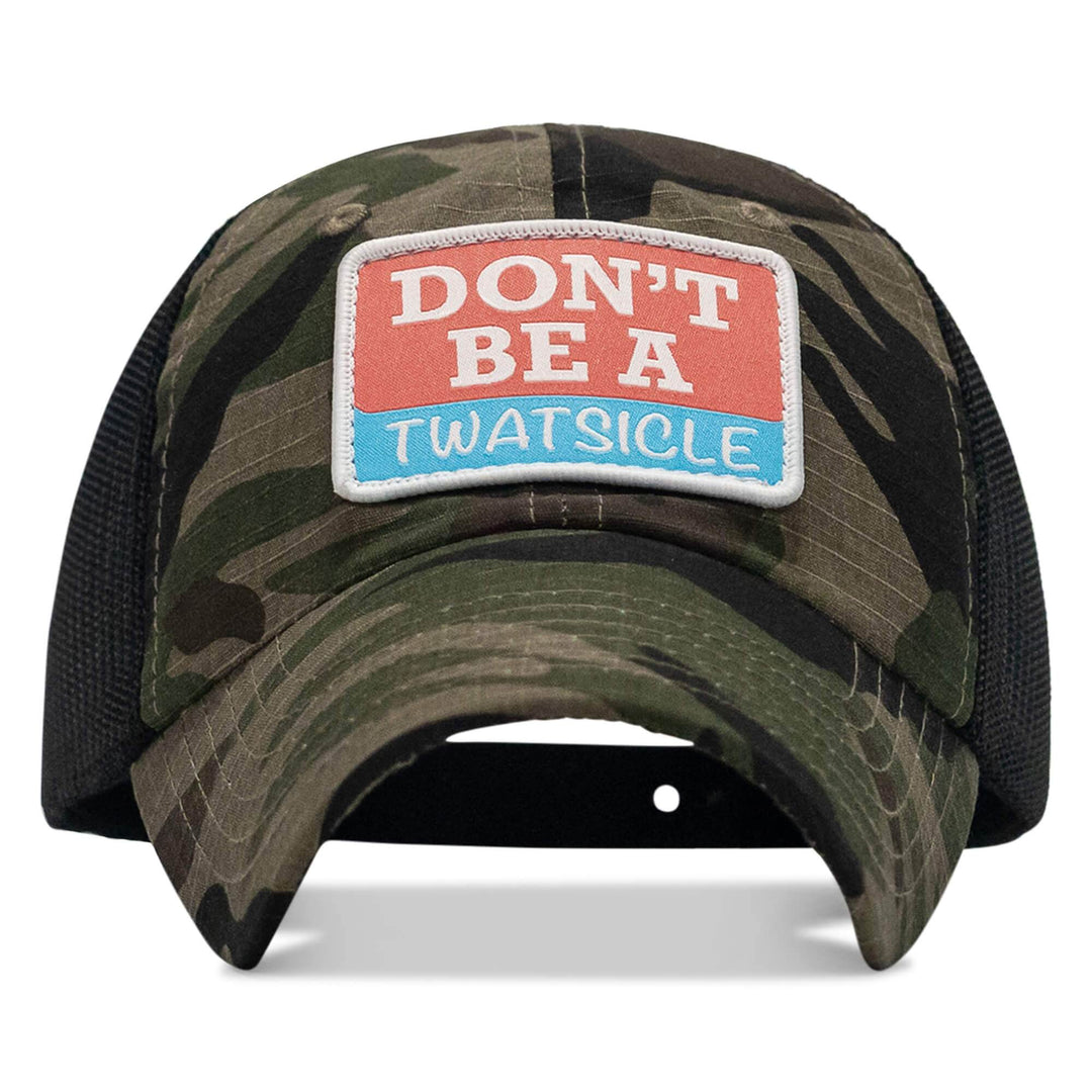 Don't Be A Twatsicle Patch Ripstop Hat - One Revolver Surfboards