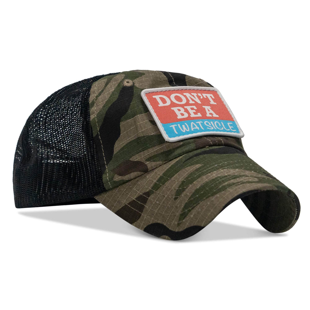 Don't Be A Twatsicle Patch Ripstop Hat - One Revolver Surfboards