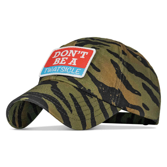 Don't Be A Twatsicle Patch RipStop Low Pro Hat - One Revolver Surfboards