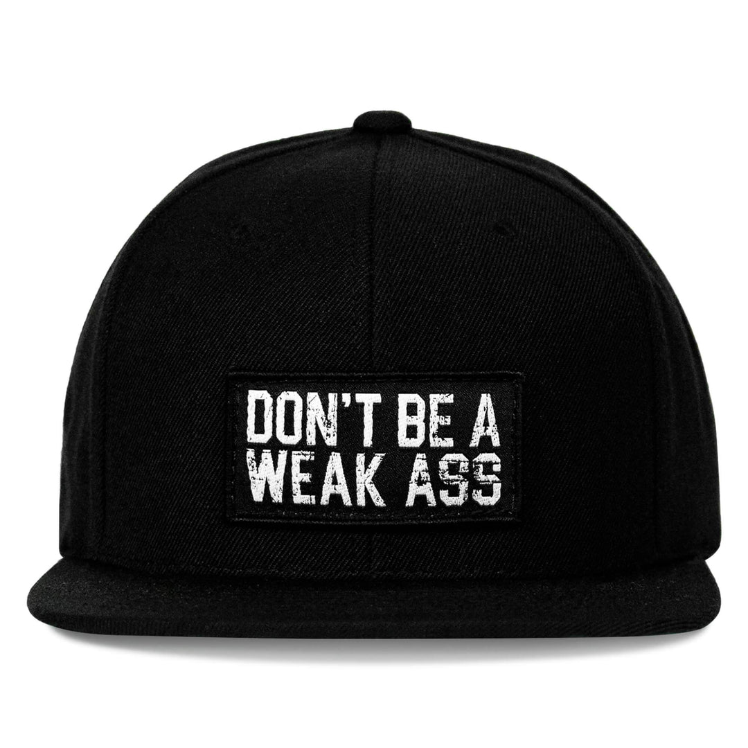 Don't Be A Weak Ass FlatBill SnapBack Hat - One Revolver Surfboards