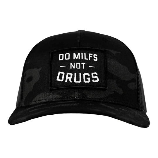 Do Milfs. Not Drugs. Patch Snapback HAT - One Revolver Surfboards