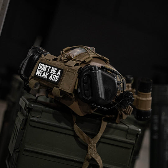 Don't Be A Weak Ass PVC Patch - One Revolver Surfboards