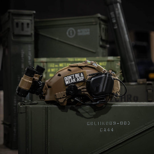 Don't Be A Weak Ass PVC Patch - One Revolver Surfboards