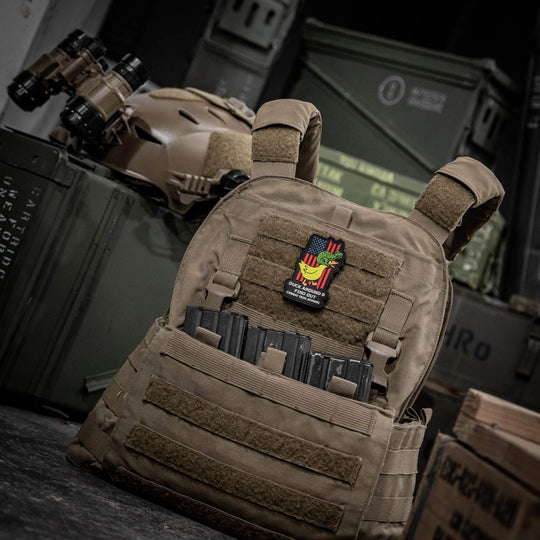 Duck Around & Find Out DAFO Tactiduck PVC Patch - One Revolver Surfboards