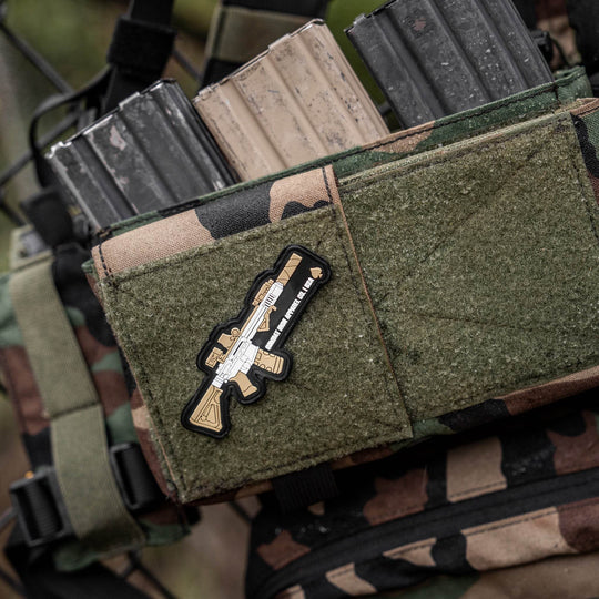 Long Range Pew Pew Rifle Pvc Patch - One Revolver Surfboards