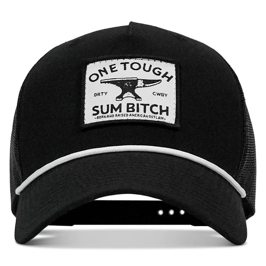 One Tough Sum B*tch Patch Rope Snapback Hat - One Revolver Surfboards