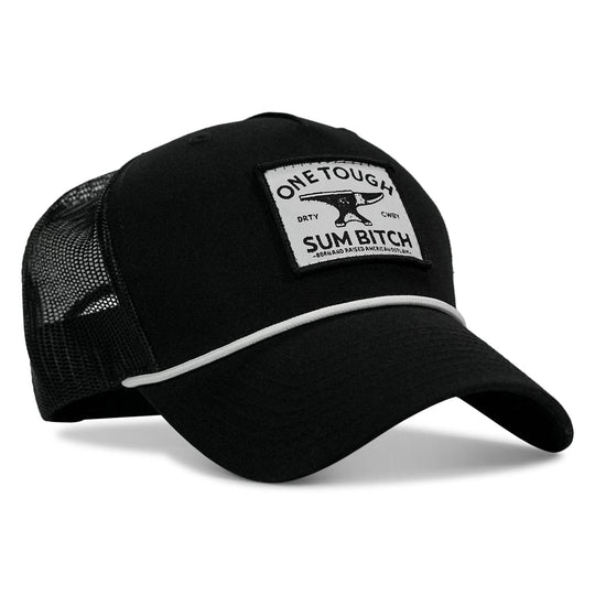 One Tough Sum B*tch Patch Rope Snapback Hat - One Revolver Surfboards