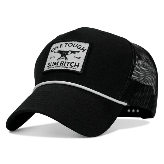 One Tough Sum B*tch Patch Rope Snapback Hat - One Revolver Surfboards