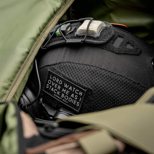 Lord Watch Over Me As I Stack Bodies Soft Velcro Patch - One Revolver Surfboards