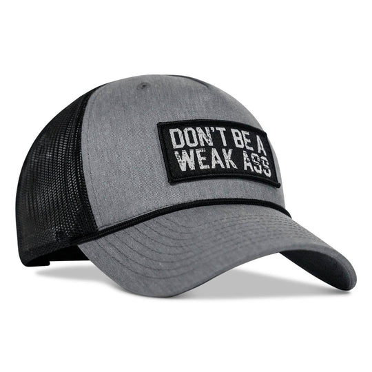 Don't Be A Weak Ass Patch Rope Snapback - One Revolver Surfboards