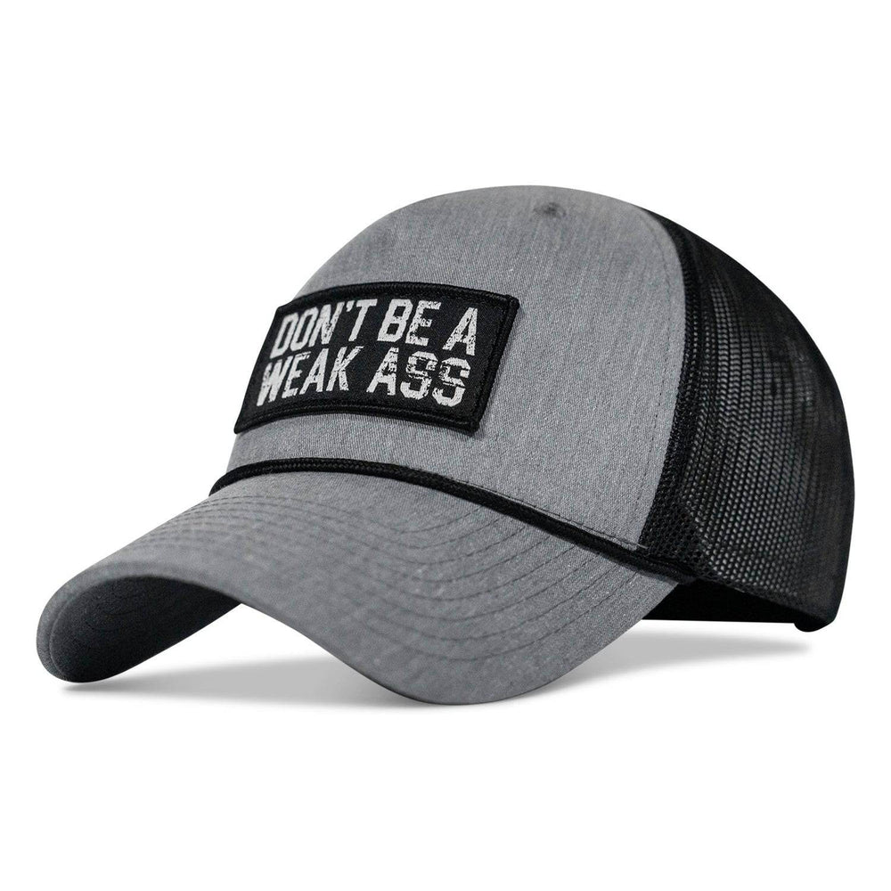 Don't Be A Weak Ass Patch Rope Snapback - One Revolver Surfboards