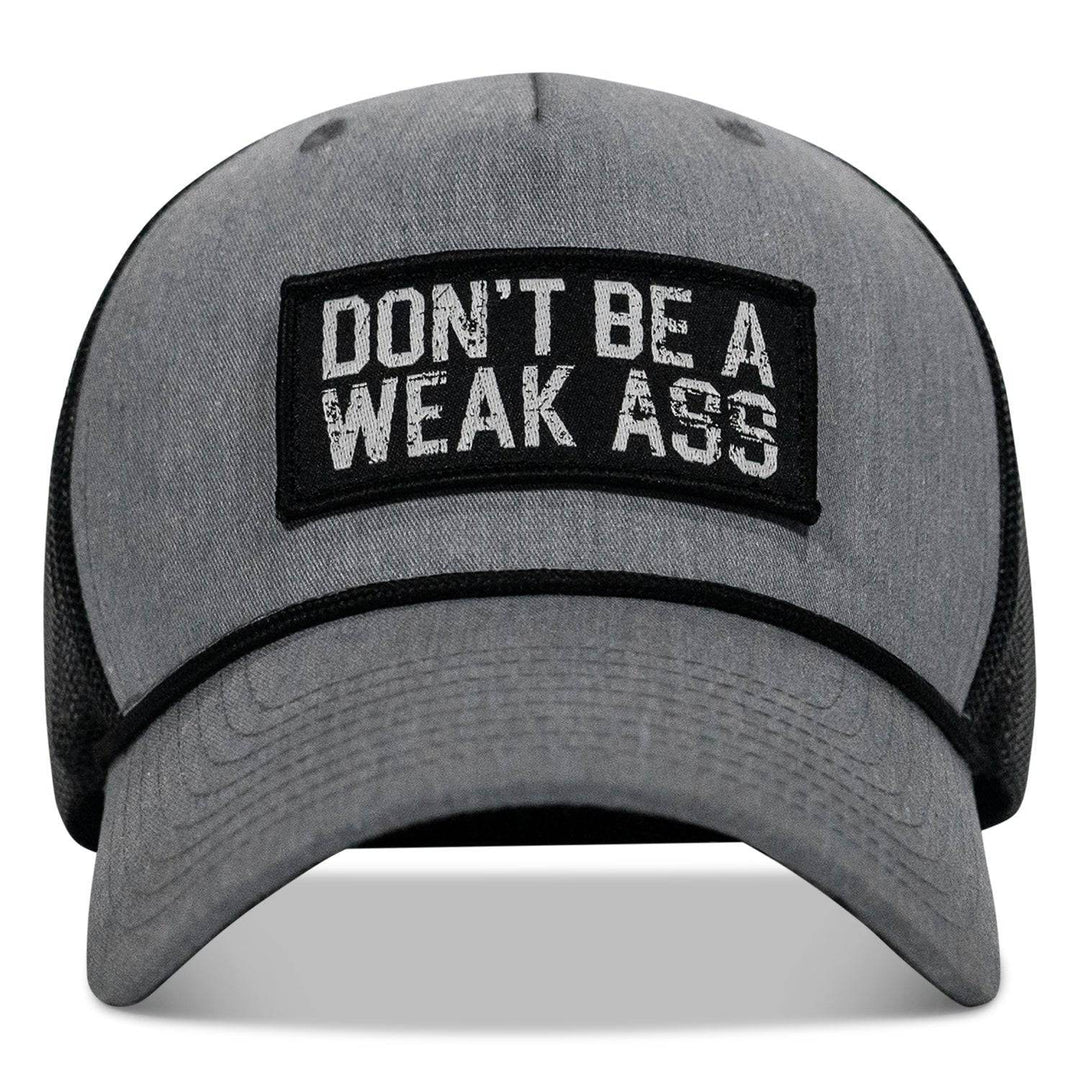 Don't Be A Weak Ass Patch Rope Snapback - One Revolver Surfboards