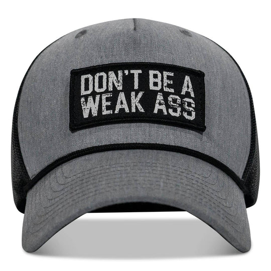 Don't Be A Weak Ass Patch Rope Snapback - One Revolver Surfboards