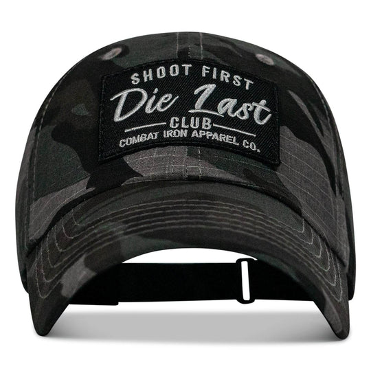 Shoot First. Die Last. Club Patch Low Profile Ripstop Flex Hat - One Revolver Surfboards