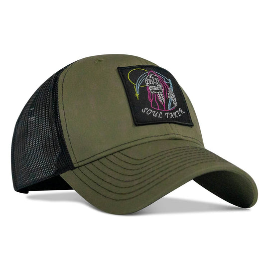 Soul Taker Reaper Patch Snapback Hat - One Revolver Surfboards