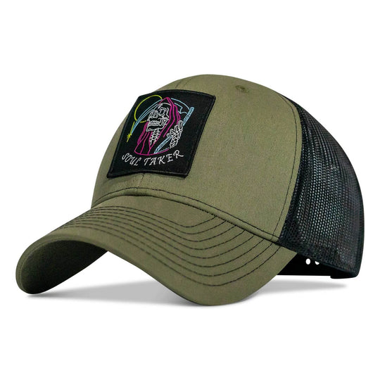 Soul Taker Reaper Patch Snapback Hat - One Revolver Surfboards