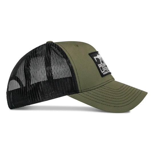 Pew Pew Lifestyle Patch Mid-Profile Snapback Hat - One Revolver Surfboards